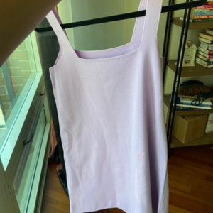Zara Lilac Knit Tank Dress Size Small
